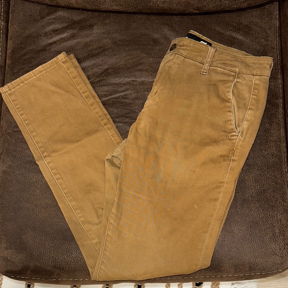 RSQ Tan Chinos Classic Straight-Leg Pants